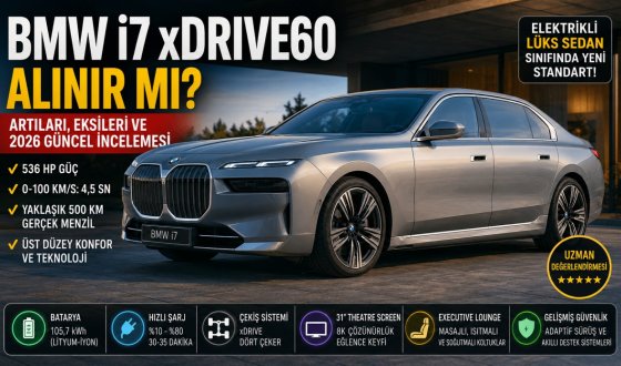 BMW i7 xDrive60 Nasıl Bir Otomobil? Satın Almadan Önce Bilmeniz Gereken Her Şey