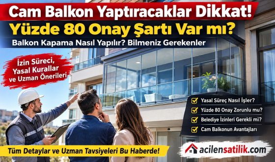 Apartmanda Cam Balkon Krizi: Balkon Kapatma Kuralları ve Yasal Süreç