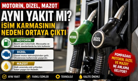 Motorin mi Dizel mi Mazot mu? Türkiye'de Yıllardır Süren İsim Karmaşasının Gerçek Sebebi