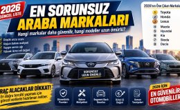 En Sorunsuz Araba Markaları 2026 Açıklandı! İşte En Güvenilir Otomobiller