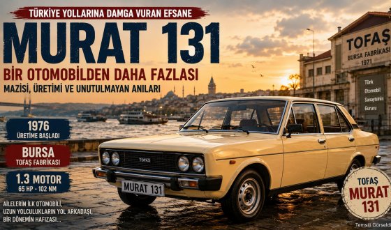Bir Dönemin Hayaliydi: Murat 131’in Türkiye’deki Mazisi, Üretimi, Renkleri ve Unutulmayan Anıları
