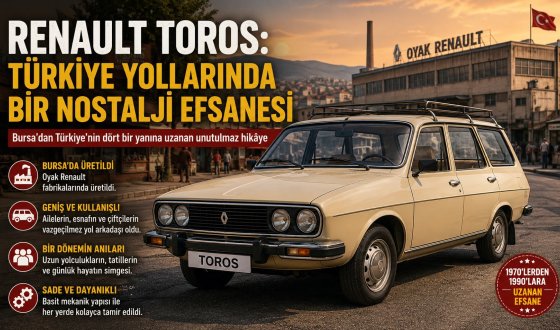 Çocukluğumuzun Otomobili Renault Toros: Renkleri, Üretim Yılları ve Unutulmayan Anılar
