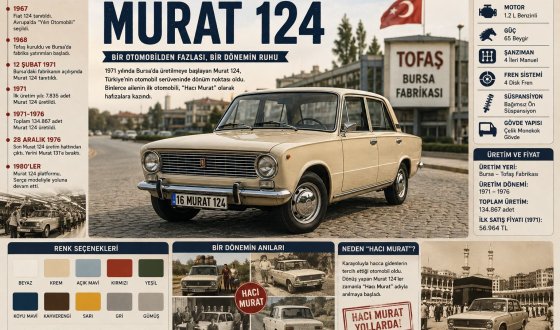 Murat 124’ün Unutulmayan Hikâyesi: Türkiye’nin Otomobil Devrinde Bir Efsane Nasıl Doğdu?