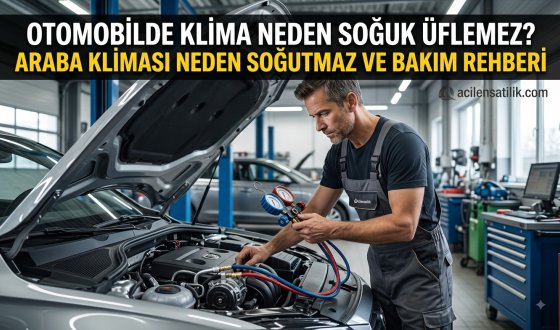 Otomobilde Klima Neden Soğuk Üflemez? İşte En Yaygın 7 Arıza ve Çözümü