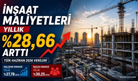 İnşaatta Maliyet Baskısı Sürüyor: Malzeme ve İşçilikte Dikkat Çeken Artış