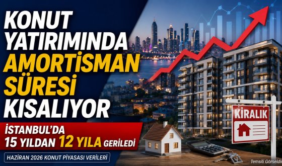 Konut Yatırımında Amortisman Süresi Kısalıyor: İstanbul'da 15 Yıldan 12 Yıla Geriledi