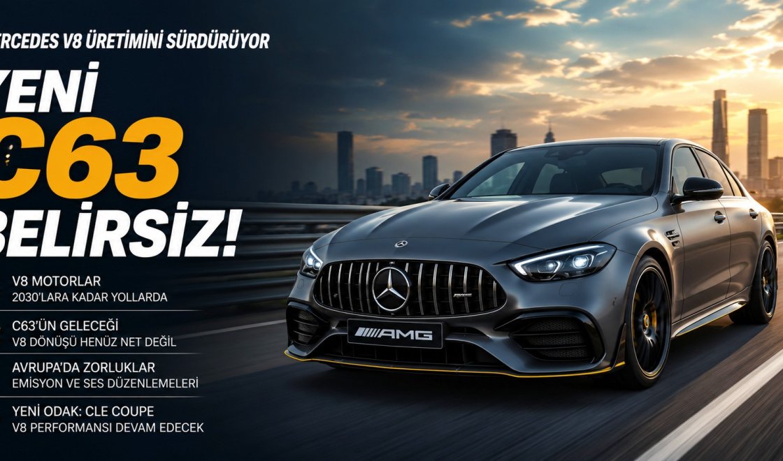 V8 Tutkunlarına Müjde: Mercedes 2030’larda da V8 Üretmeye Devam Edecek