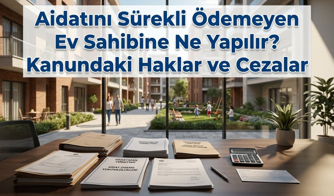 Aidatını Sürekli Ödemeyen Ev Sahibine Ne Yapılır? Kanundaki Haklar ve Cezalar