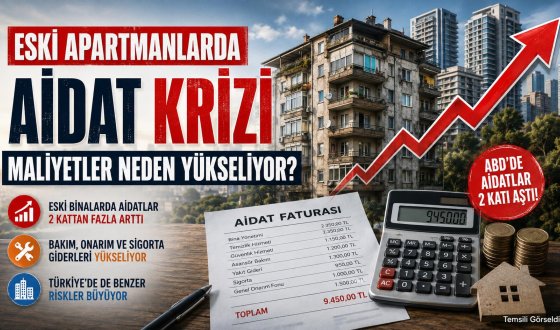 Eski Binalarda Aidatlar Neden Yükseliyor? ABD'den Türkiye'ye Uzanan Maliyet Alarmı