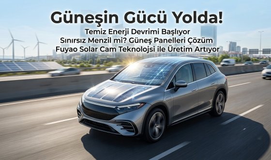 Şarj İhtiyacını Azaltabilir: Otomobillere Güneşten Elektrik Üreten Cam Tavan Geliyor