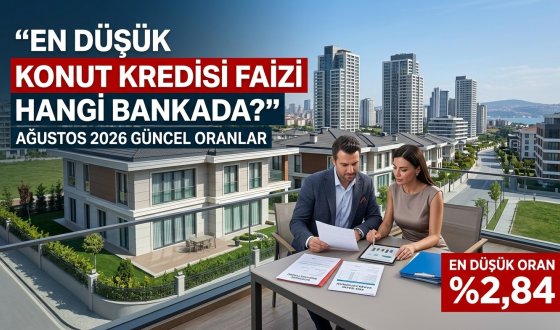 Ağustos 2026 Konut Kredisi Faiz Oranları Açıklandı: En Uygun Kredi Hangi Bankada?