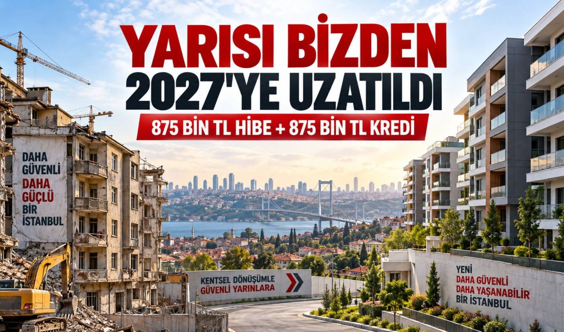 Yarısı Bizden Kampanyasında Son Tarih 31 Aralık 2027: Hibe, Kredi ve Taşınma Desteği Rehberi
