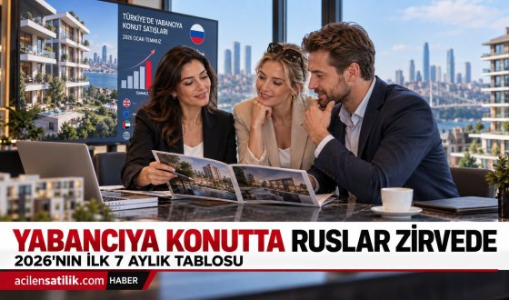 Yabancıların Türkiye’de Konut Talebi Arttı mı? Temmuz 2026 Verileri Açıklandı