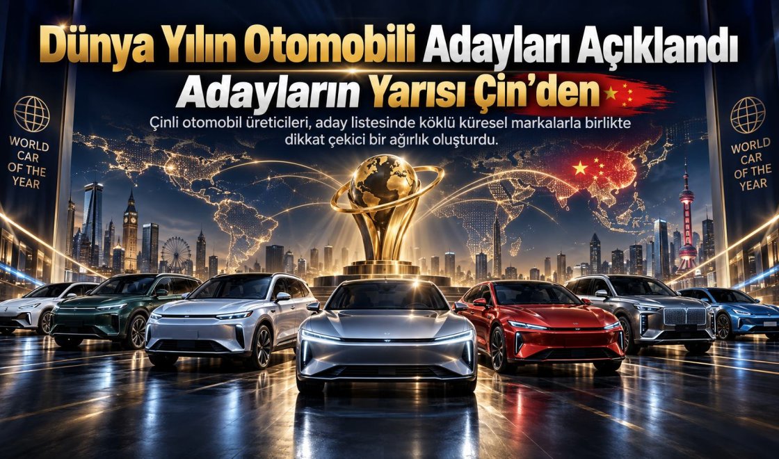 2027 World Car Awards’ta Çin Damgası: İlk 56 Adayın 27’si Çin Markalarından