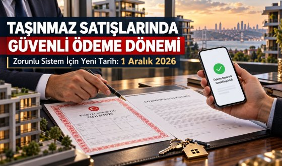 Gayrimenkul Satışlarında Güvenli Ödeme Sistemi Ertelendi: İşte Yeni Tarih ve Detaylar