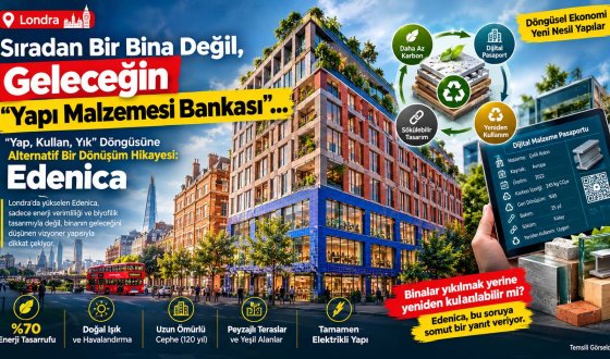 Edenica ile Yapı Sektöründe Yeni Dönem Yap Kullan Sök Yeniden Kullan