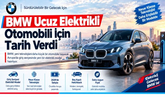 BMW’den Daha Uygun Fiyatlı Elektrikli Otomobil Hamlesi: i1 İddiası Gündemde
