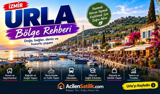 İzmir Urla Bölge Rehberi: Urla’da Yaşam, Konut ve Gayrimenkul Rehberi