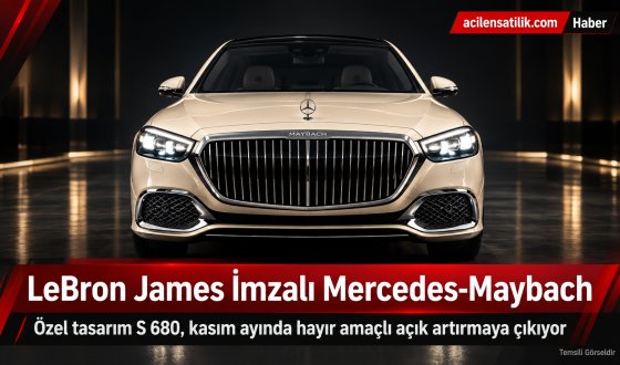 Mercedes-Maybach S 680’e LeBron James Dokunuşu: Dünyada Eşi Az Bulunan Özel Tasarım