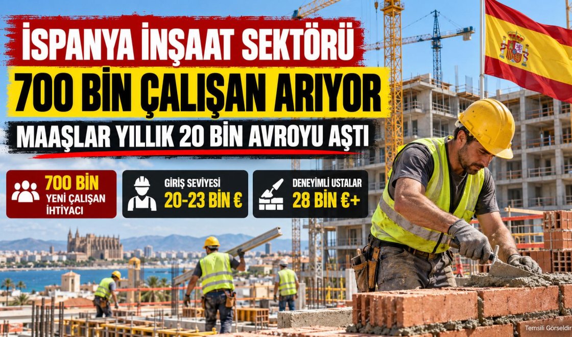 Türk İnşaat Ustaları İçin İspanya'da İş Fırsatı mı? Maaşlar, Vize ve Çalışma İzni