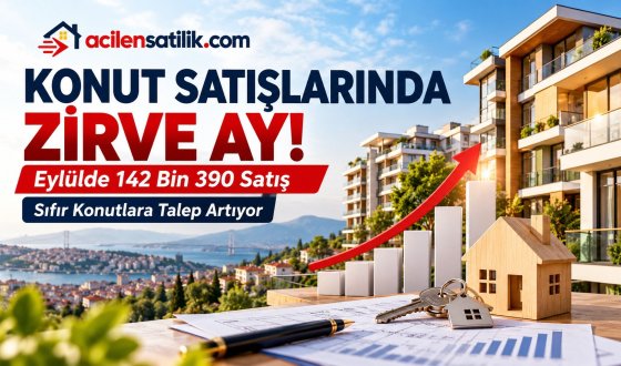 2026 Konut Satışlarında Eylül Sürprizi: Sıfır Konut Talebi Yükseldi!