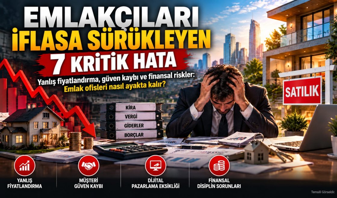 Emlak Ofisleri Neden Kapanıyor? Yanlış Kararlar, Finansal Riskler ve Çözüm Yolları