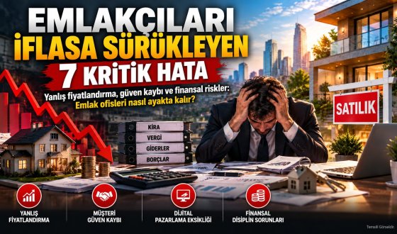 Emlak Ofisleri Neden Kapanıyor? Yanlış Kararlar, Finansal Riskler ve Çözüm Yolları