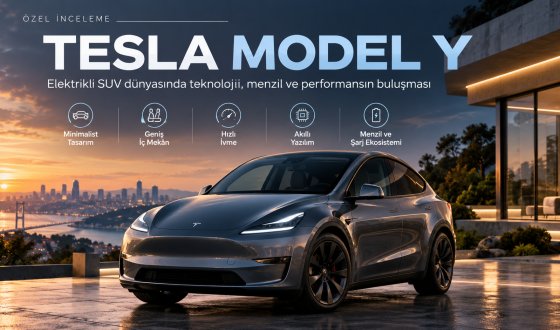 Tesla Model Y: Elektrikli SUV Dünyasında Teknoloji, Performans ve Geleceğin Otomobili