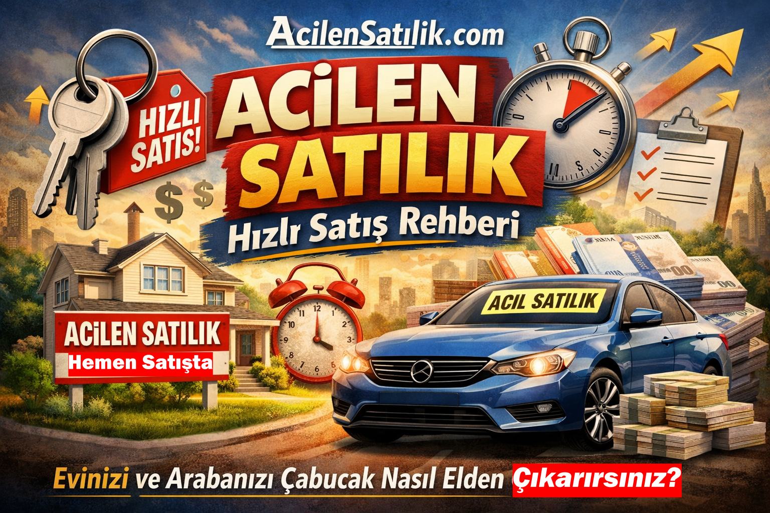 Acilen Satılık İlanlarıyla Hızlı ve Güvenli İşlem Rehberi acilensatilik.com'da