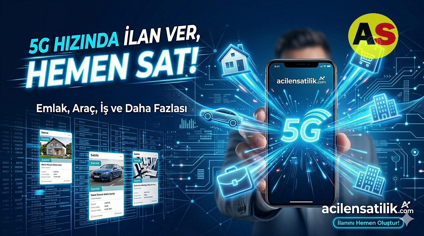 Acilen Satılık - Emlak ve Araçta Yeni Dönem Başladı acilensatilik.com ile Tanışın