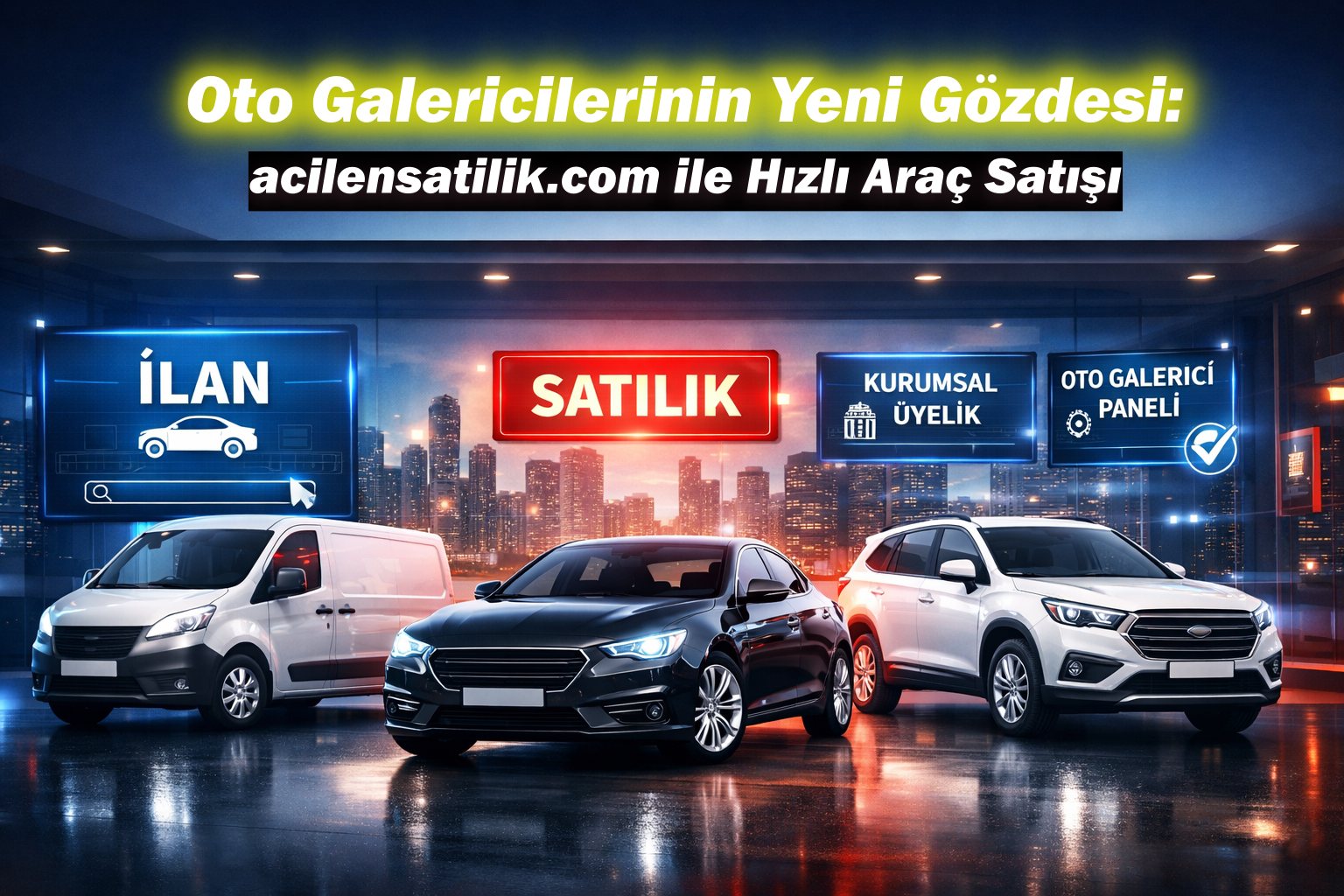 Acilensatilik.com ile Hızlı Araç Satışı