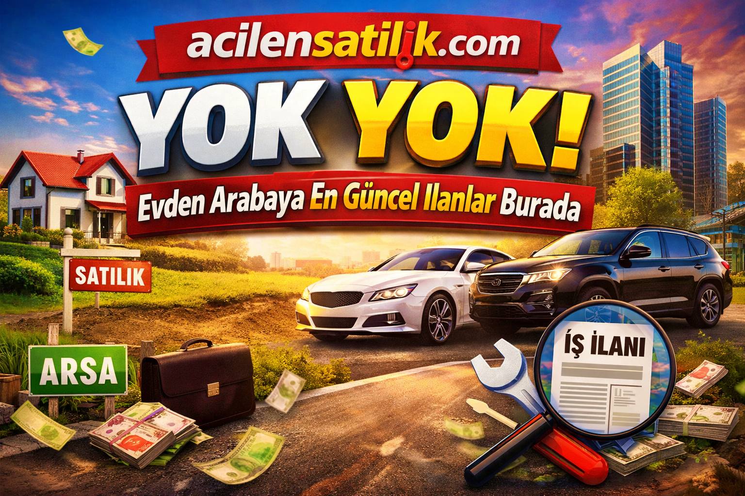 Acilensatilik.com’da Yok Yok: Evden Arabaya En Güncel İlanlar Burada