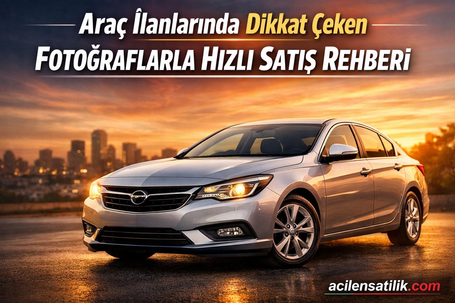 Araç İlanlarında Dikkat Çeken Fotoğraflarla Hızlı Satış Rehberi