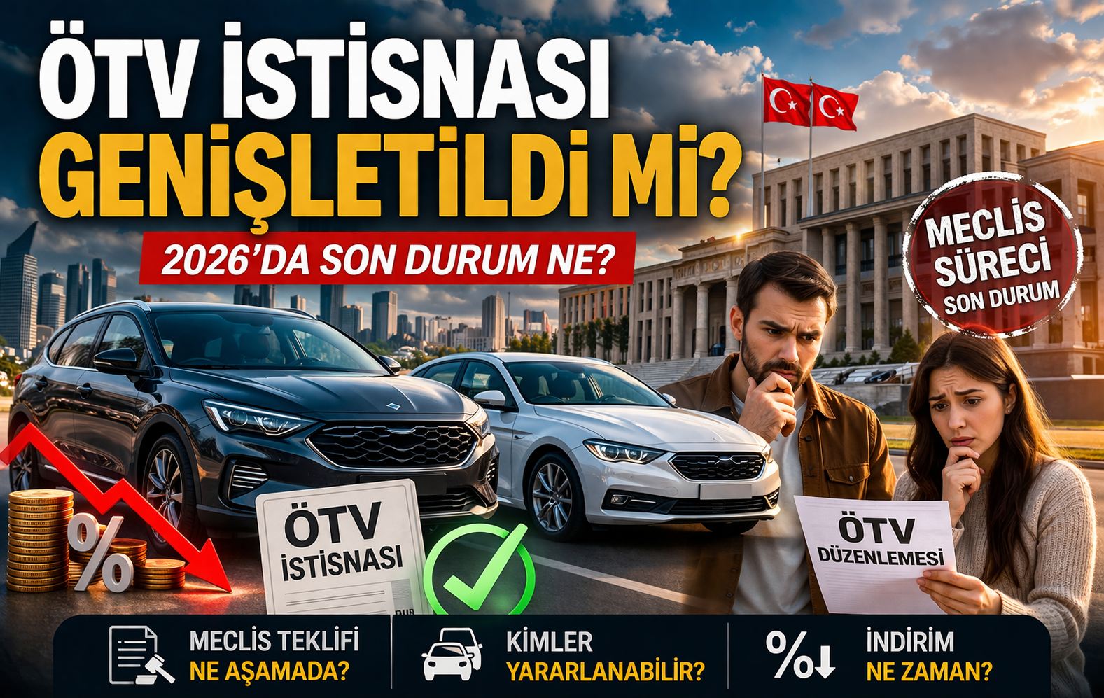 Araç Alacaklar Dikkat ÖTV Muafiyeti Hakkında Kritik Gelişme