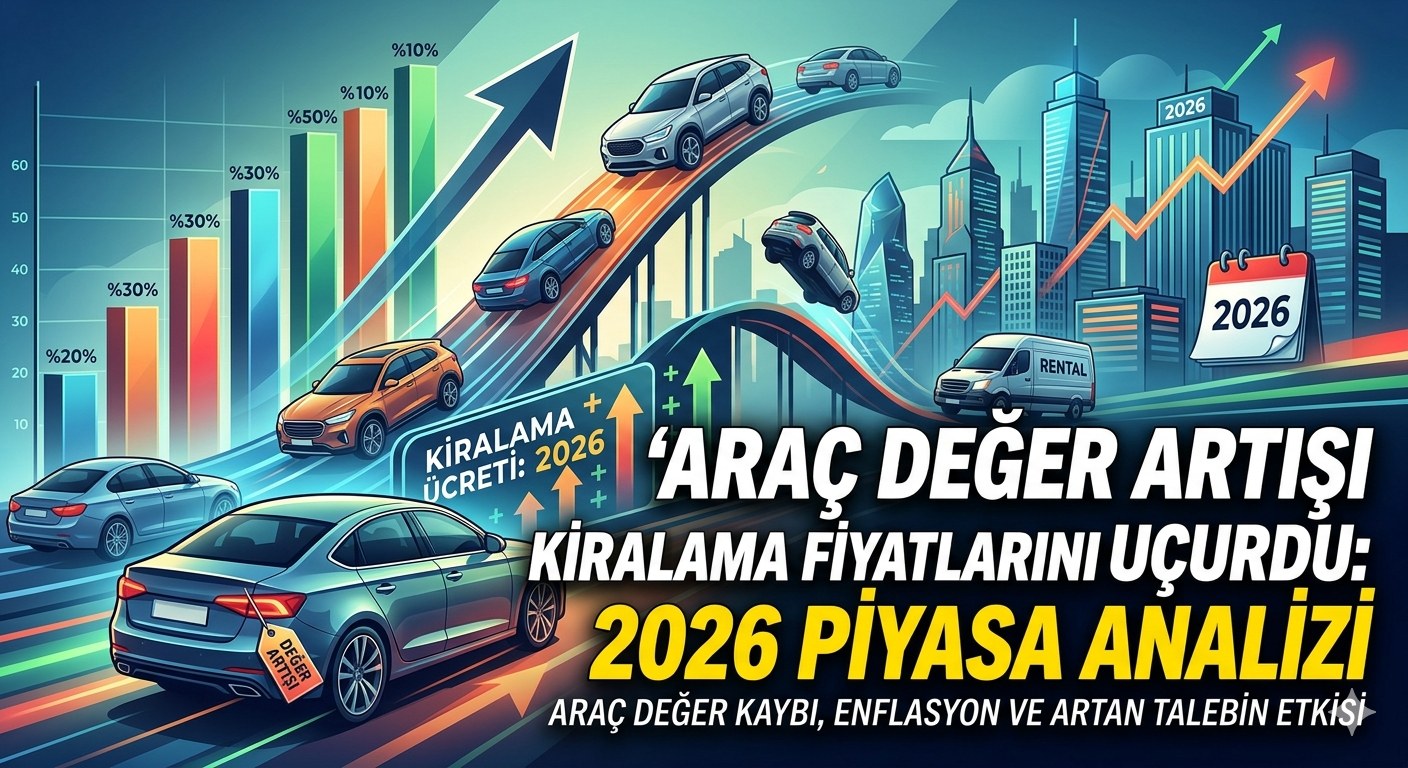 Araç Değer Artışı Kiralama Fiyatlarını Uçurdu: 2026 Piyasa Analizi