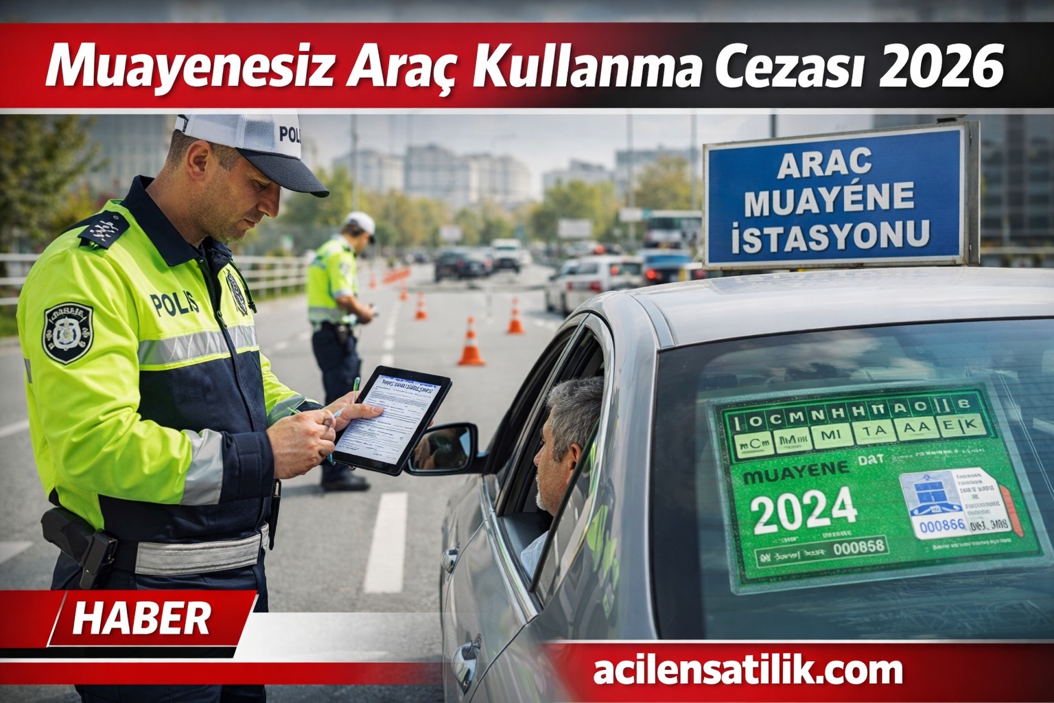 Araç Sahipleri Dikkat Muayenesiz Araç Cezası 2026 Belli Oldu