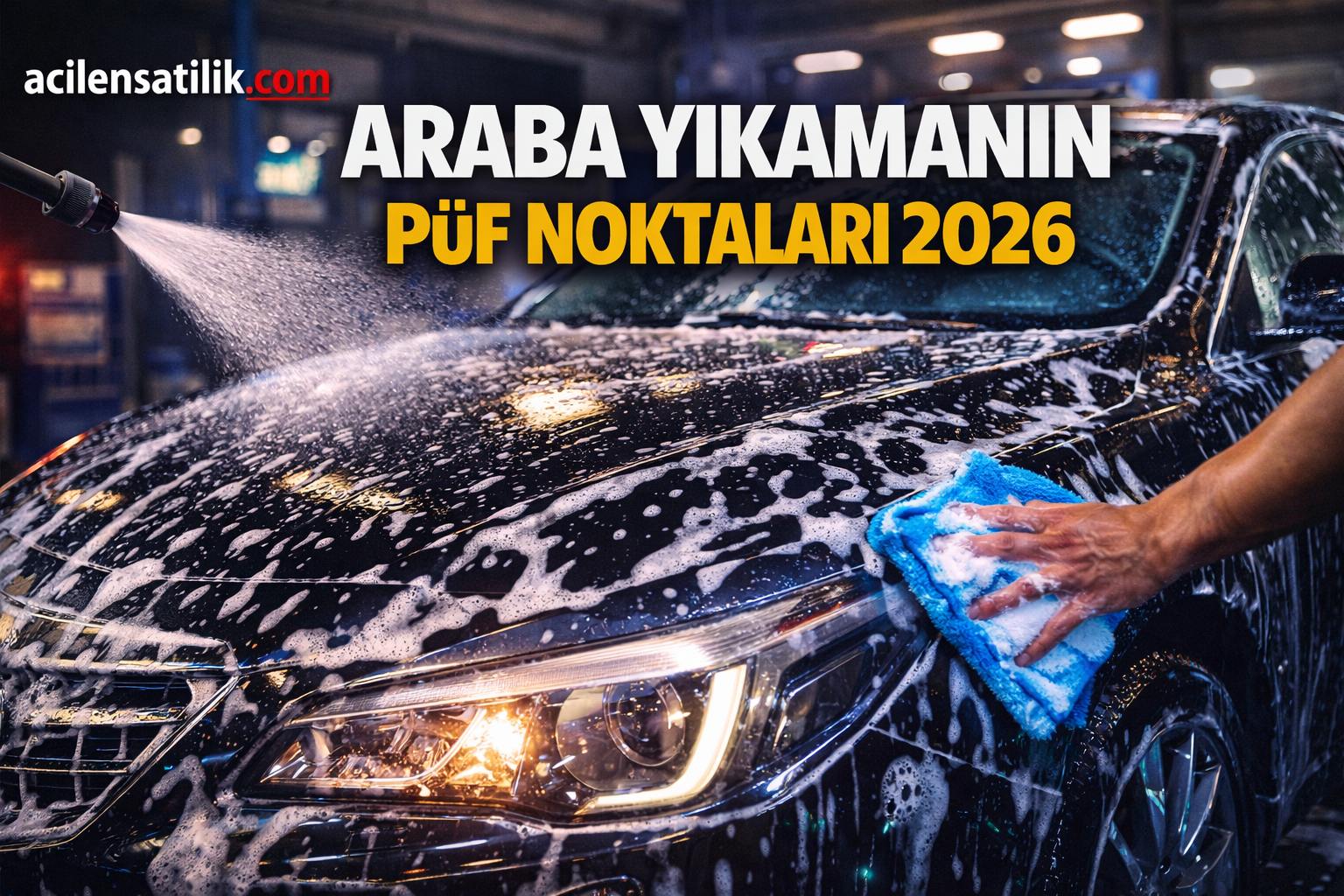 Araba Yıkarken Bu Hataları Yapmayın İşte Doğru Yöntem