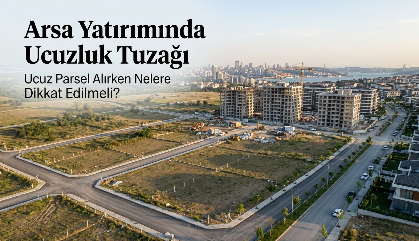 Arsa Yatırımında Ucuzluk Tek Başına Yeterli Değil: Doğru Parsel Nasıl Seçilir?
