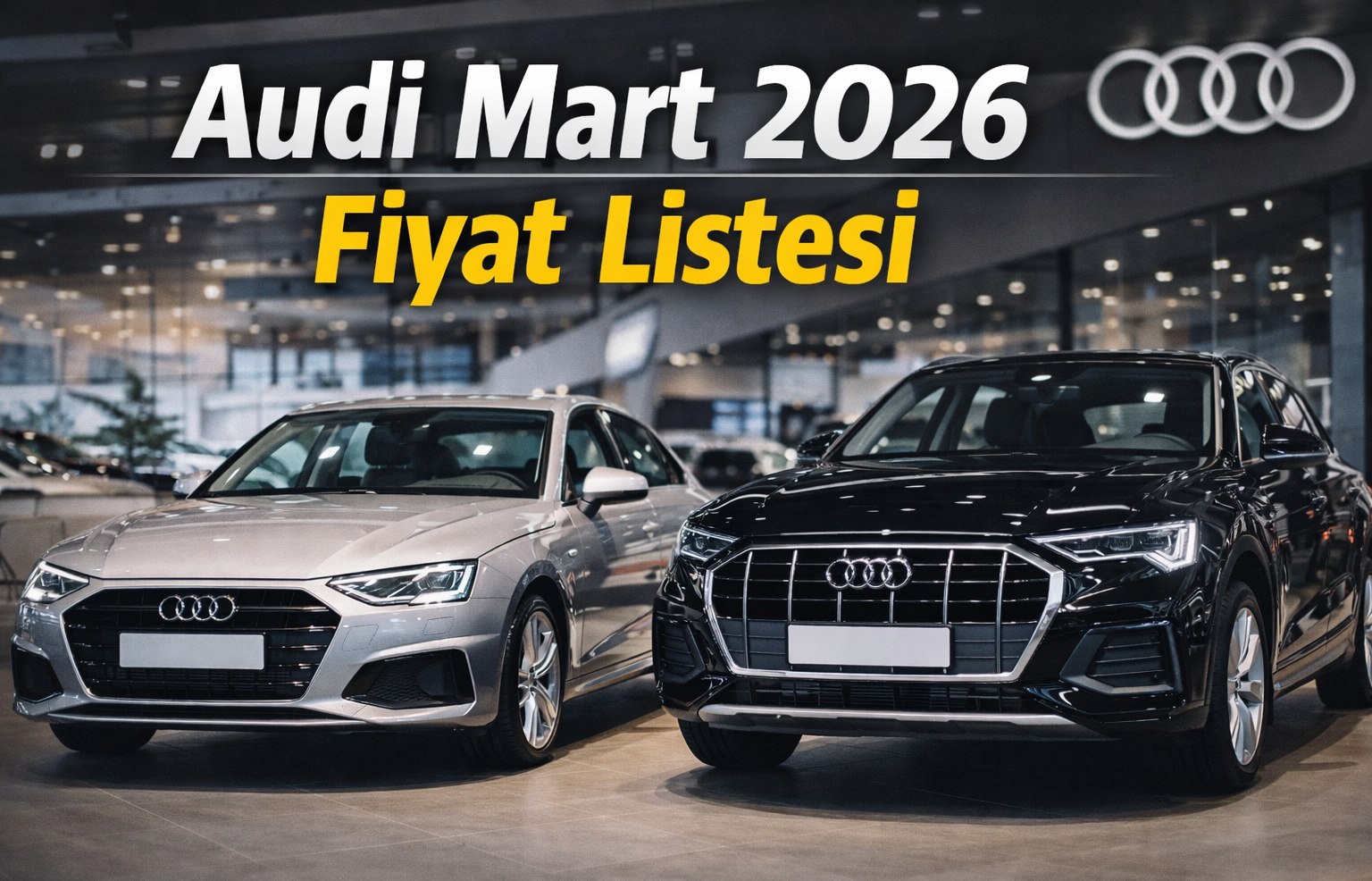 Audi Mart 2026 Fiyat Listesini Açıkladı Türkiye’de Güncel Audi Modelleri ve Fiyatları