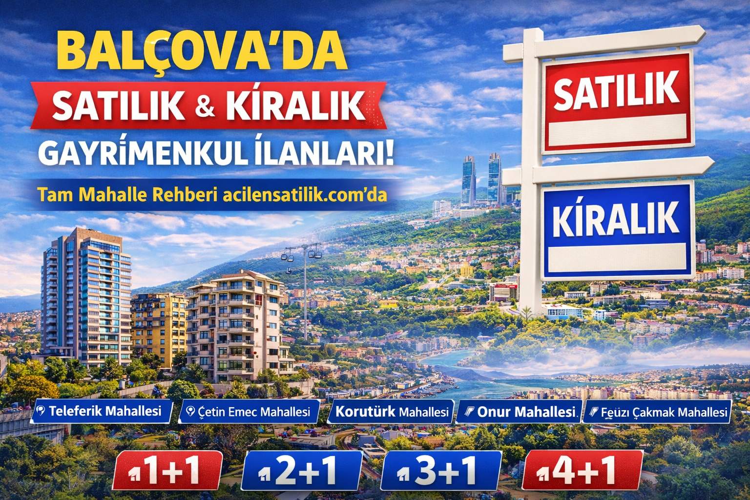 Balçova’da Satılık ve Kiralık Gayrimenkul Rehberi – 2026 Güncel İlanlar
