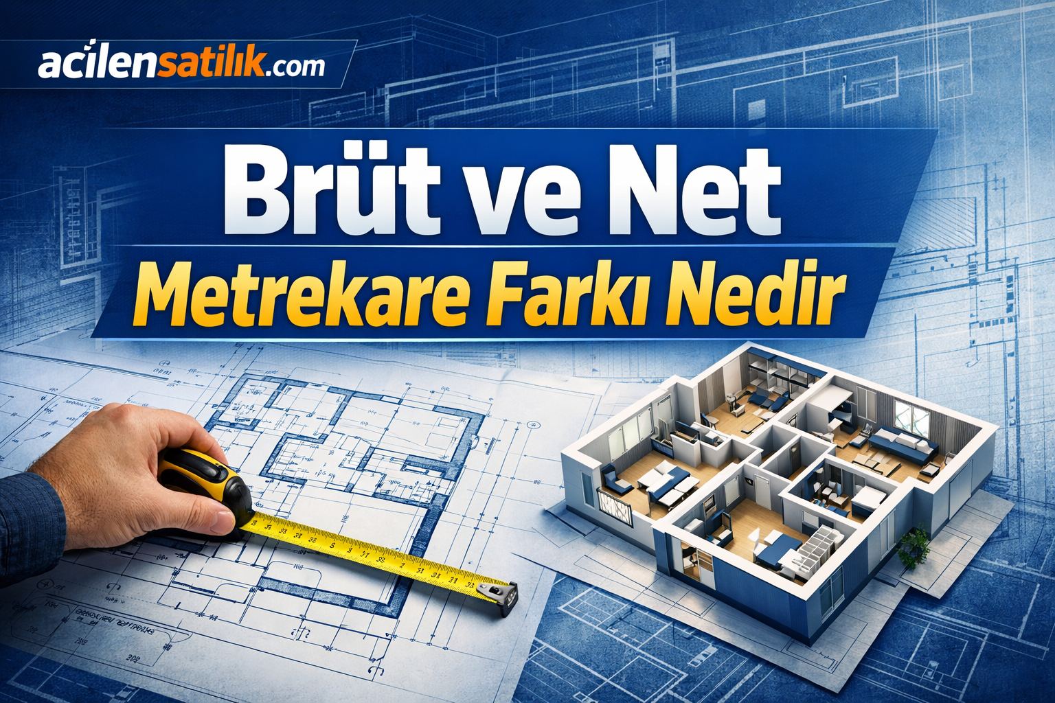 Brüt ve Net Metrekare Arasındaki Fark Ev Alacakları Şaşırtıyor