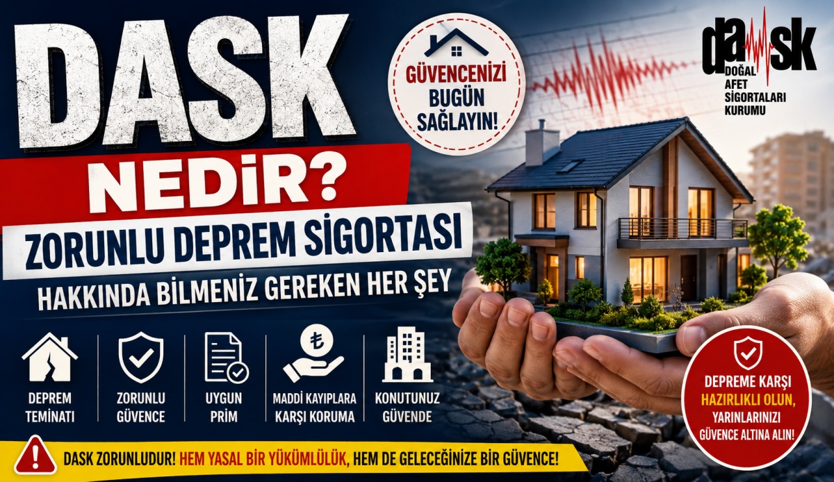 DASK Nedir? Zorunlu Deprem Sigortası Hakkında Bilmeniz Gereken Her Şey