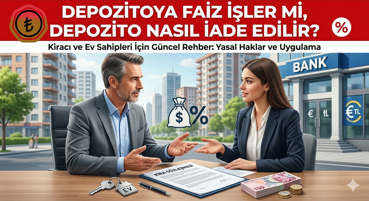 Depozito İadesi Nasıl Olur Kiracı ve Ev Sahibi Hakları