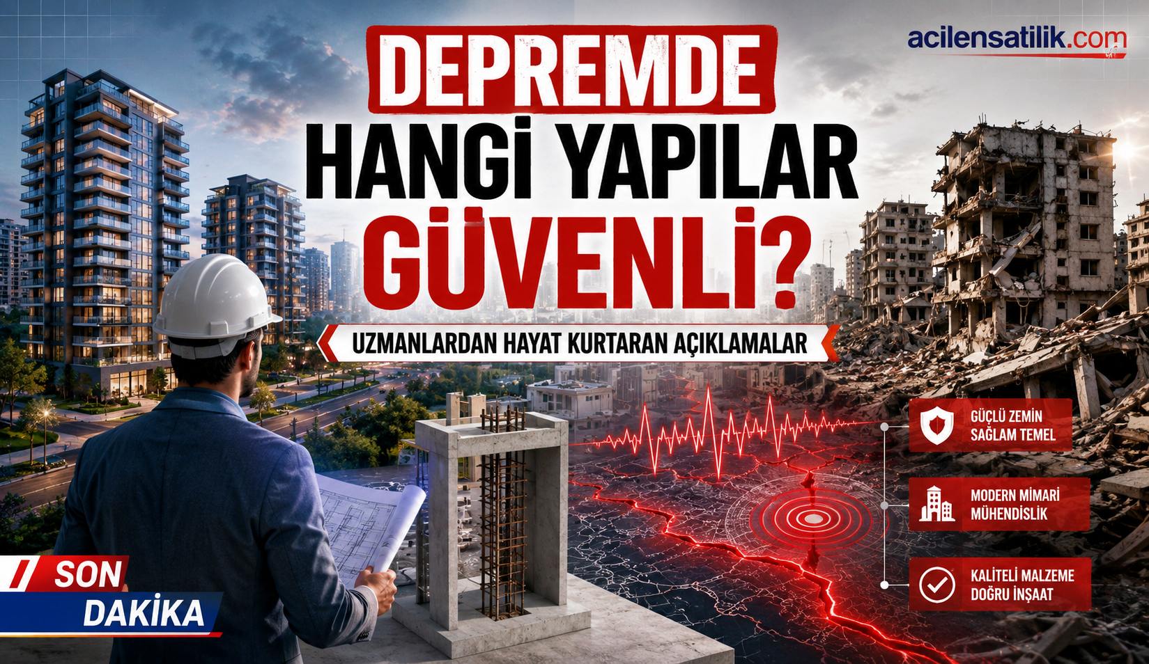 Depremde En Güvenli Yapılar Hangileri Uzmanlar Kritik Detayları Açıkladı