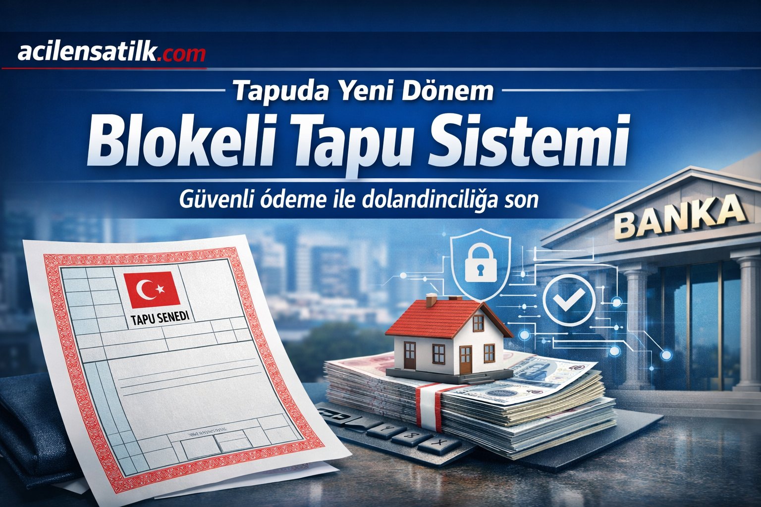 Dolandırıcılığa Son Blokeli Tapu Sistemi Nasıl İşliyor?