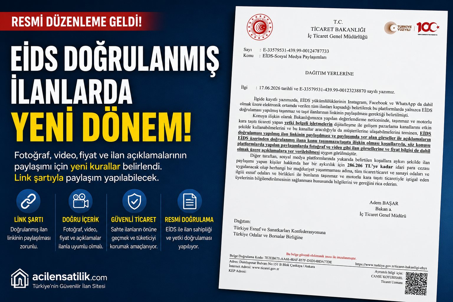 doğrulanmış ilanlar
