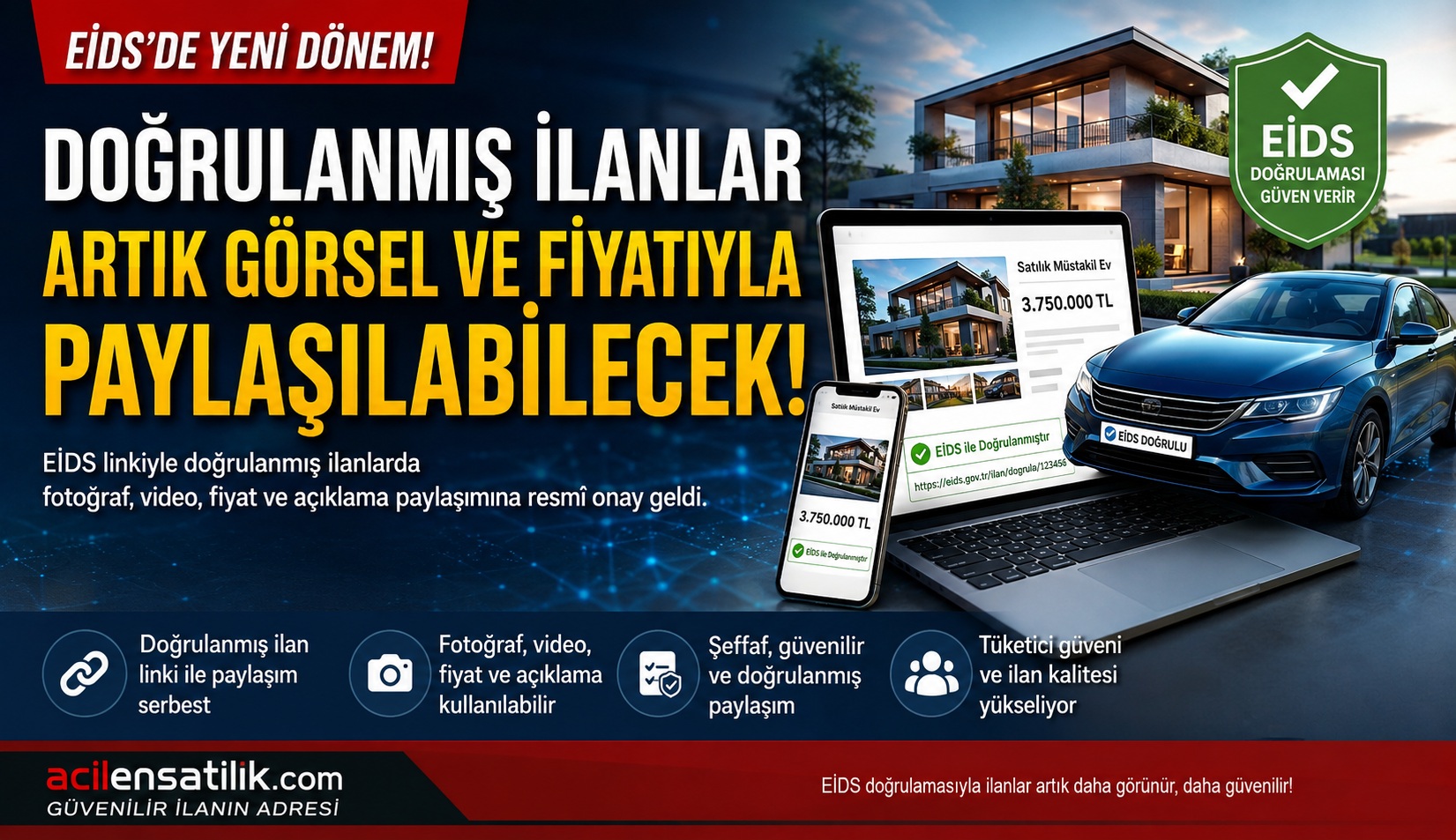 EİDS Doğrulanmış İlanlarda Yeni Döne2