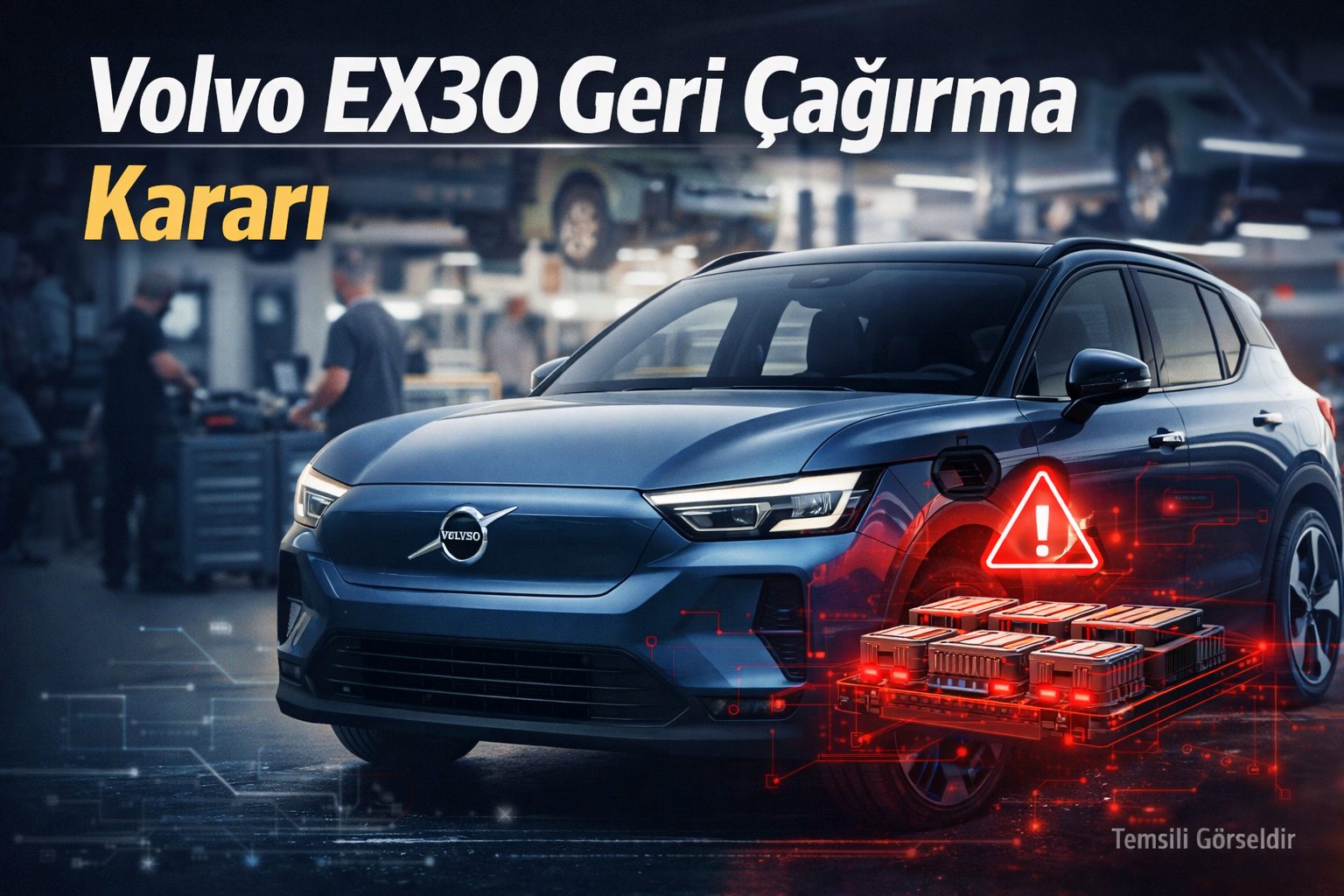 Elektrikli SUV Pazarında Şok Gelişme EX30 İçin Küresel Alarm