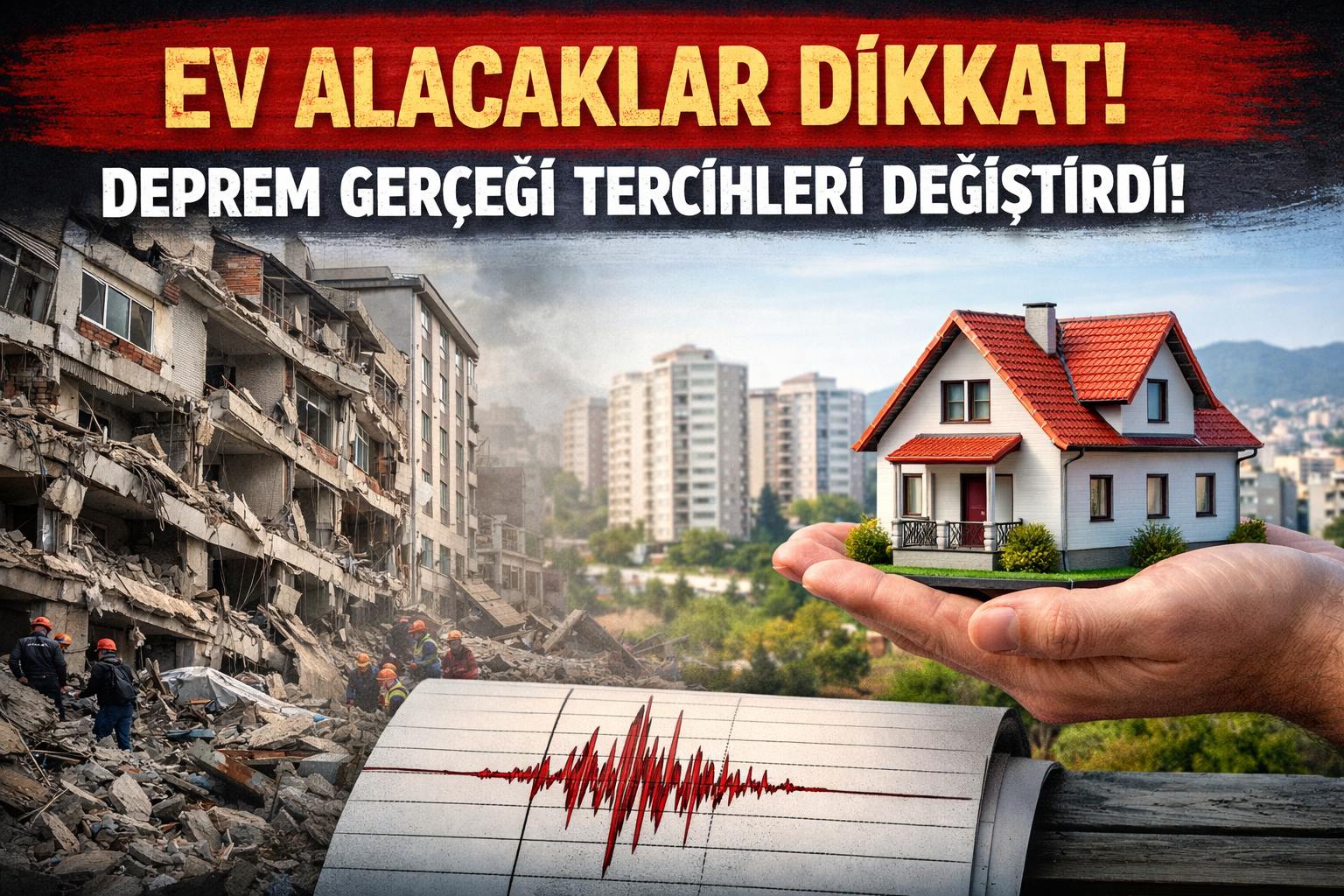 Ev Alacaklar Dikkat Deprem Gerçeği Tercihleri Değiştirdi!