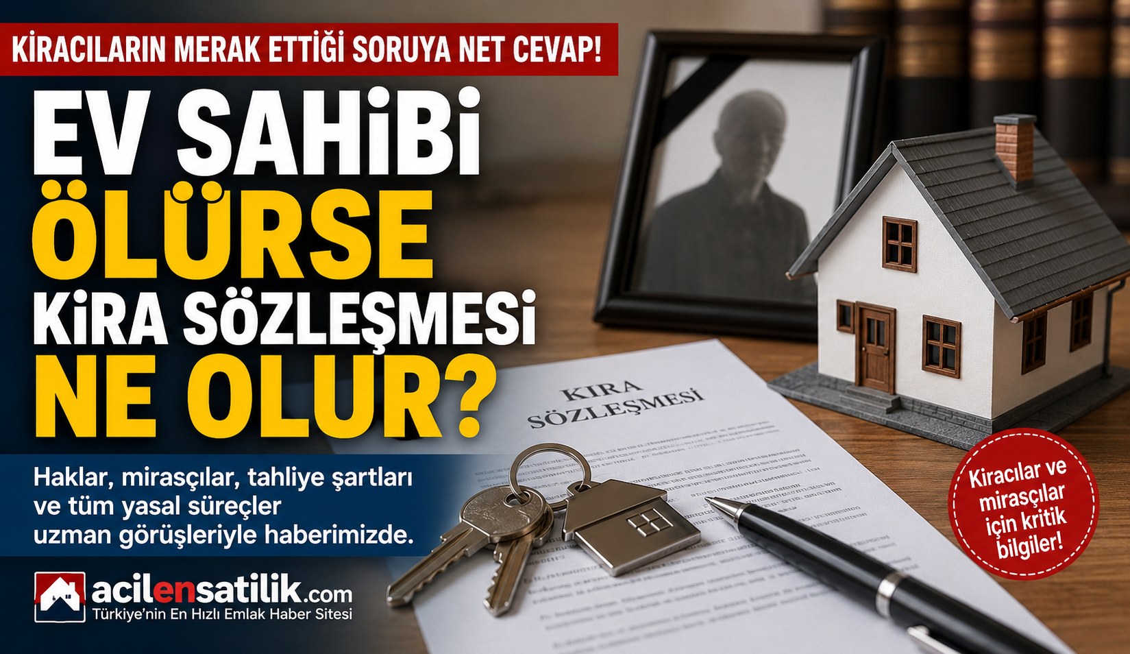 Ev Sahibi Hayatını Kaybettiğinde Kira Devam Eder mi? Türk Borçlar Kanunu Ne Diyor?